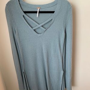 Free People Long Sweater